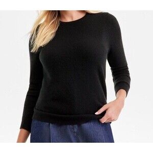 Charter Club Long Sleeve Crewneck Cashmere Sweater Sz: XL
